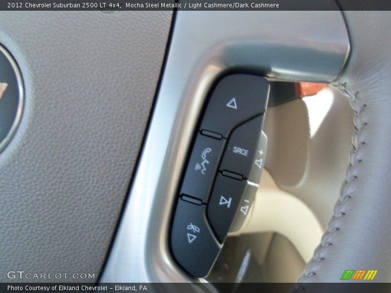 Mocha Steel Metallic / Light Cashmere/Dark Cashmere 2012 Chevrolet Suburban 2500 LT 4x4