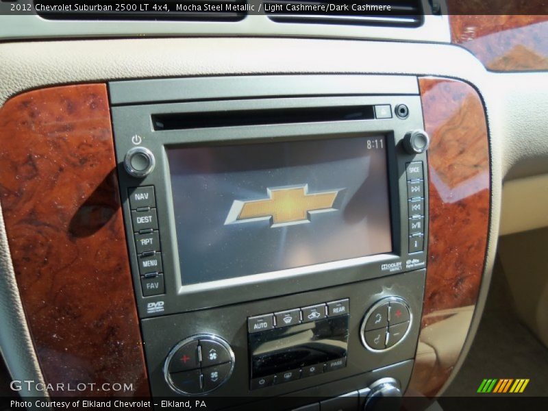 Mocha Steel Metallic / Light Cashmere/Dark Cashmere 2012 Chevrolet Suburban 2500 LT 4x4