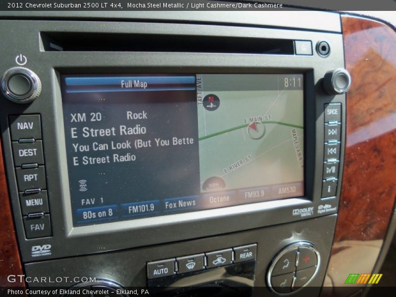 Mocha Steel Metallic / Light Cashmere/Dark Cashmere 2012 Chevrolet Suburban 2500 LT 4x4