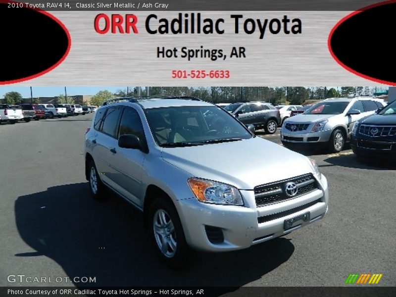 Classic Silver Metallic / Ash Gray 2010 Toyota RAV4 I4
