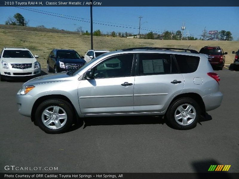 Classic Silver Metallic / Ash Gray 2010 Toyota RAV4 I4