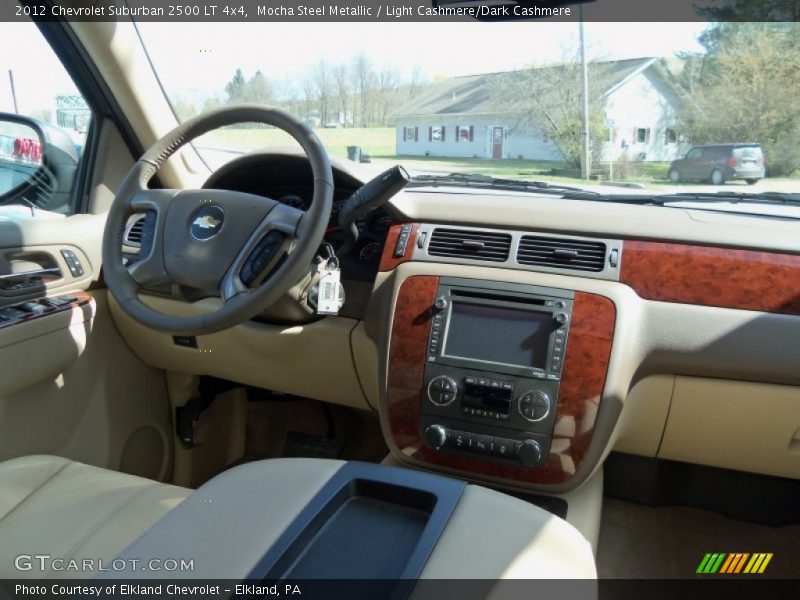 Mocha Steel Metallic / Light Cashmere/Dark Cashmere 2012 Chevrolet Suburban 2500 LT 4x4
