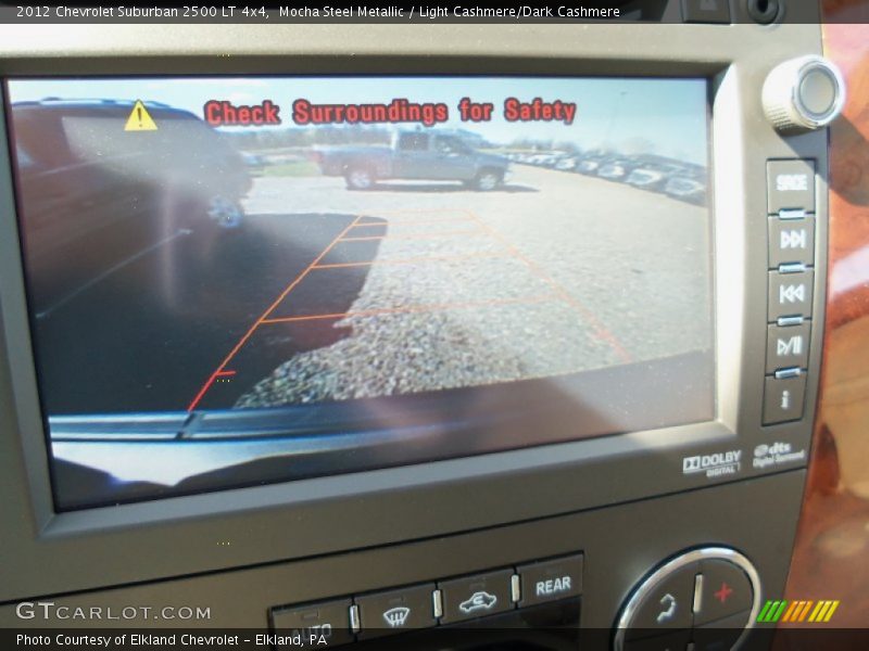 Mocha Steel Metallic / Light Cashmere/Dark Cashmere 2012 Chevrolet Suburban 2500 LT 4x4