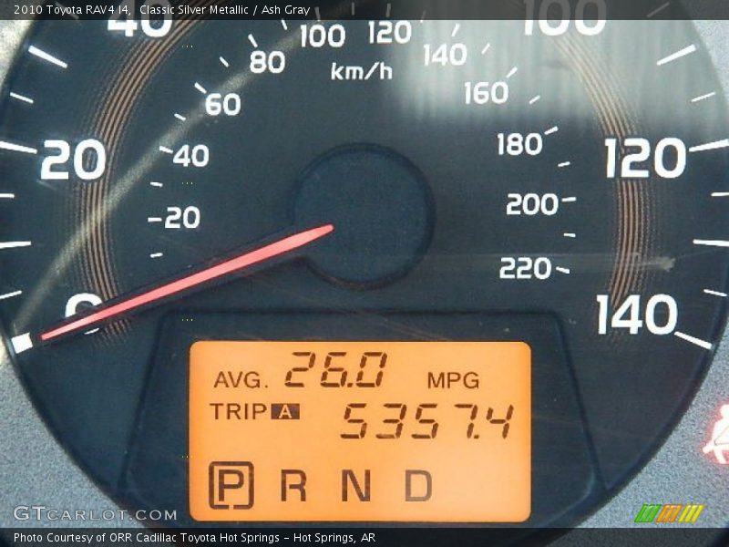 Classic Silver Metallic / Ash Gray 2010 Toyota RAV4 I4
