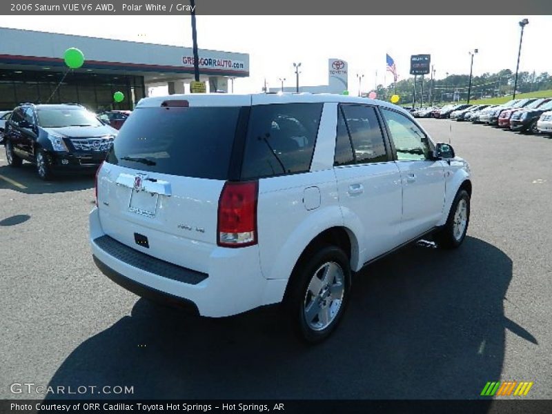 Polar White / Gray 2006 Saturn VUE V6 AWD