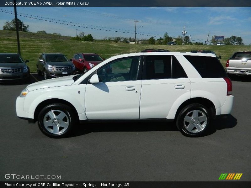 Polar White / Gray 2006 Saturn VUE V6 AWD