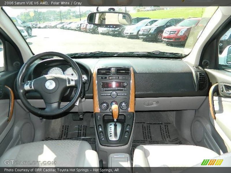 Polar White / Gray 2006 Saturn VUE V6 AWD