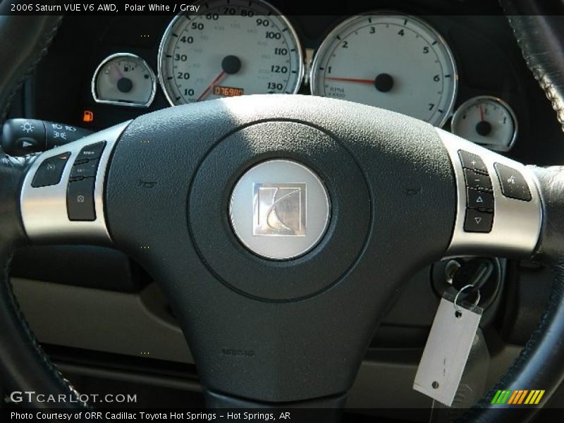 Polar White / Gray 2006 Saturn VUE V6 AWD