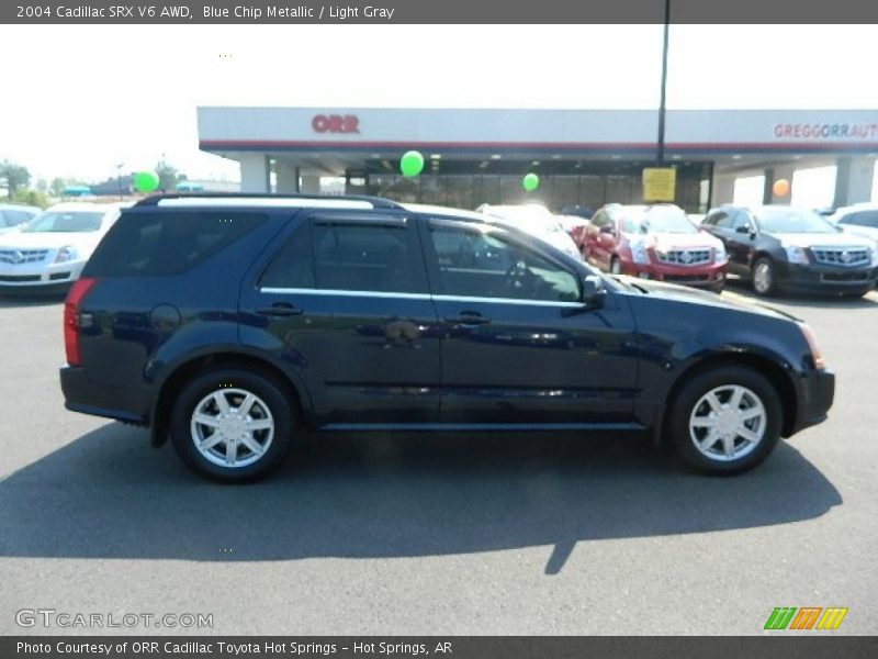 Blue Chip Metallic / Light Gray 2004 Cadillac SRX V6 AWD