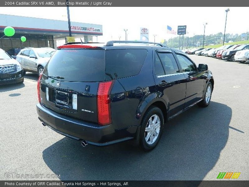 Blue Chip Metallic / Light Gray 2004 Cadillac SRX V6 AWD