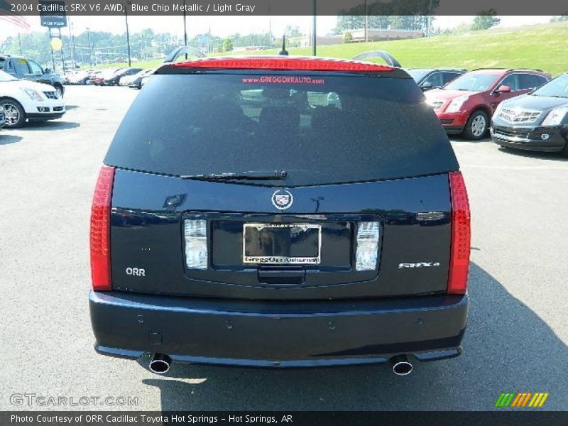 Blue Chip Metallic / Light Gray 2004 Cadillac SRX V6 AWD