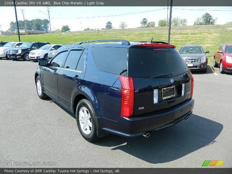 Blue Chip Metallic / Light Gray 2004 Cadillac SRX V6 AWD