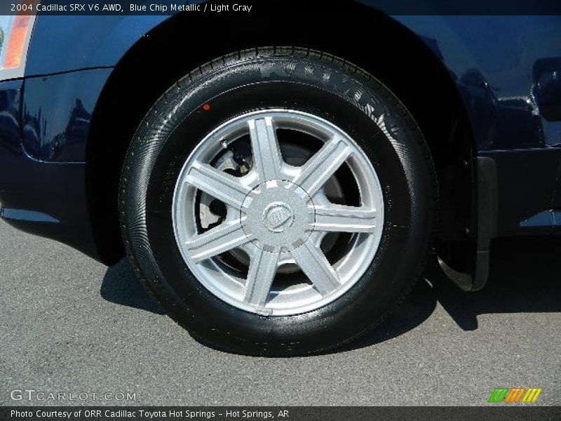 Blue Chip Metallic / Light Gray 2004 Cadillac SRX V6 AWD