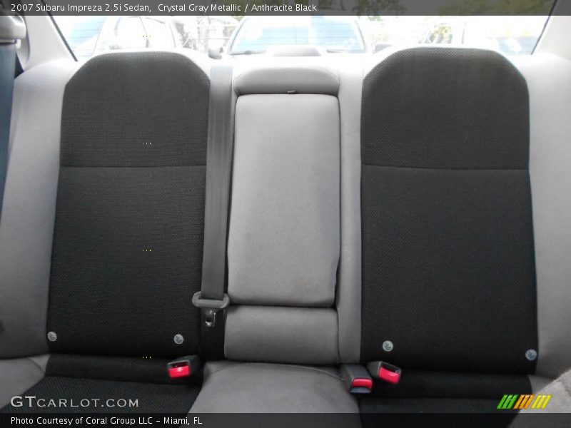 Crystal Gray Metallic / Anthracite Black 2007 Subaru Impreza 2.5i Sedan