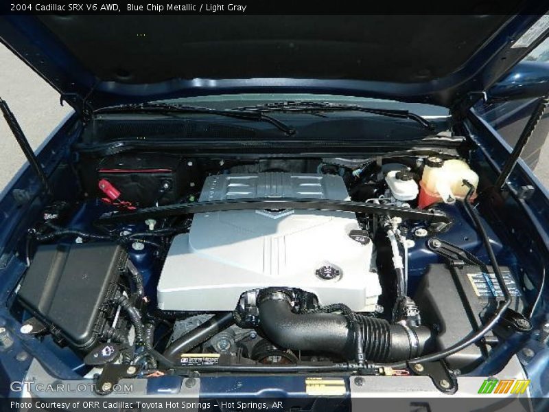 Blue Chip Metallic / Light Gray 2004 Cadillac SRX V6 AWD