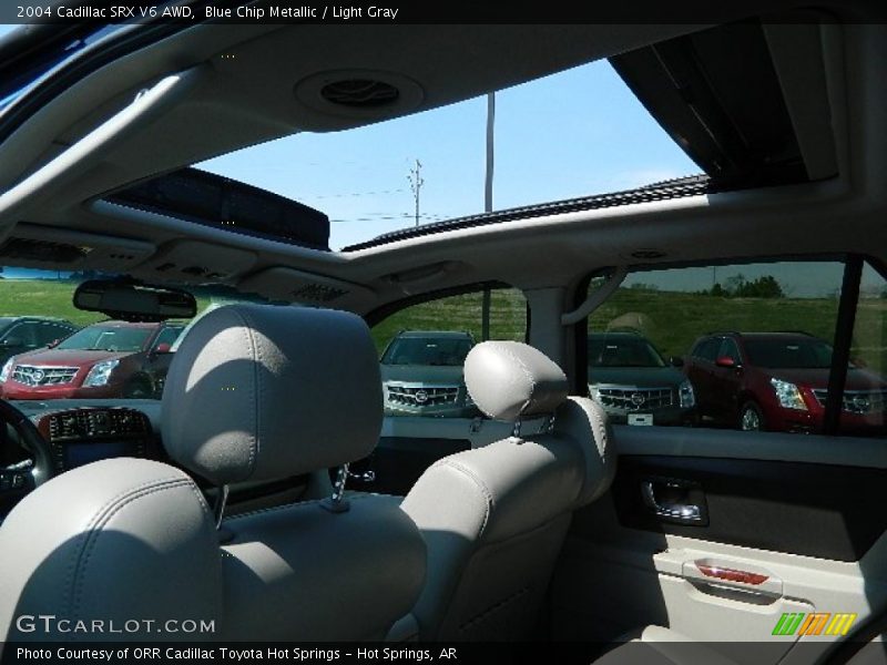 Blue Chip Metallic / Light Gray 2004 Cadillac SRX V6 AWD