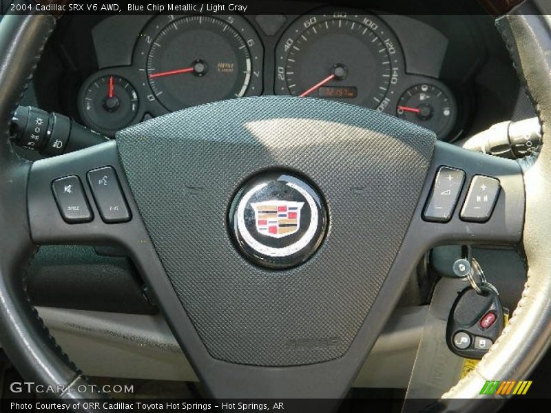 Blue Chip Metallic / Light Gray 2004 Cadillac SRX V6 AWD