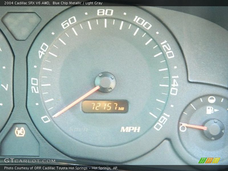 Blue Chip Metallic / Light Gray 2004 Cadillac SRX V6 AWD