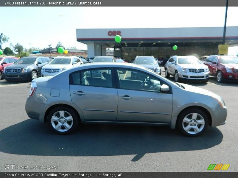 Magnetic Gray / Charcoal/Steel 2008 Nissan Sentra 2.0