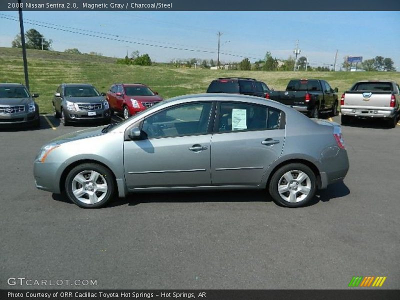 Magnetic Gray / Charcoal/Steel 2008 Nissan Sentra 2.0