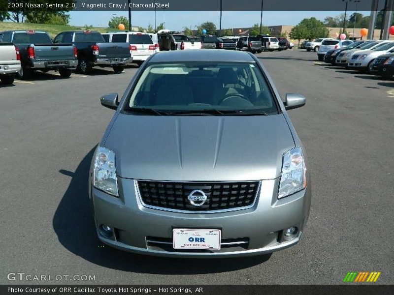 Magnetic Gray / Charcoal/Steel 2008 Nissan Sentra 2.0