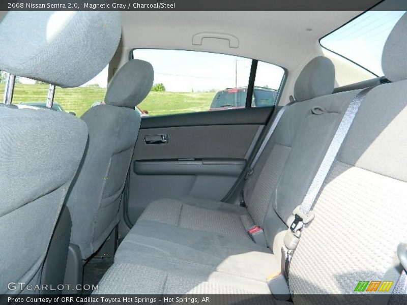 Magnetic Gray / Charcoal/Steel 2008 Nissan Sentra 2.0