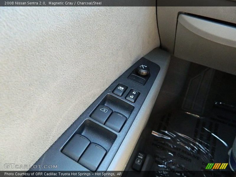 Magnetic Gray / Charcoal/Steel 2008 Nissan Sentra 2.0