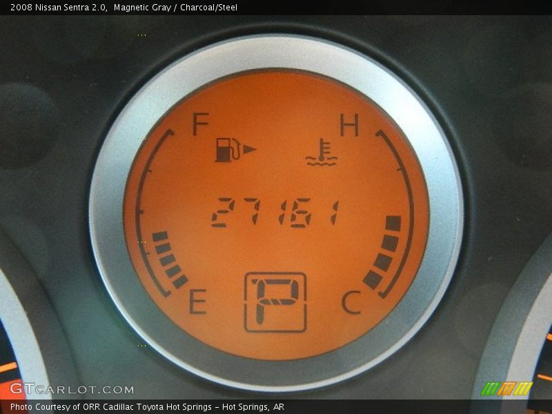 Magnetic Gray / Charcoal/Steel 2008 Nissan Sentra 2.0