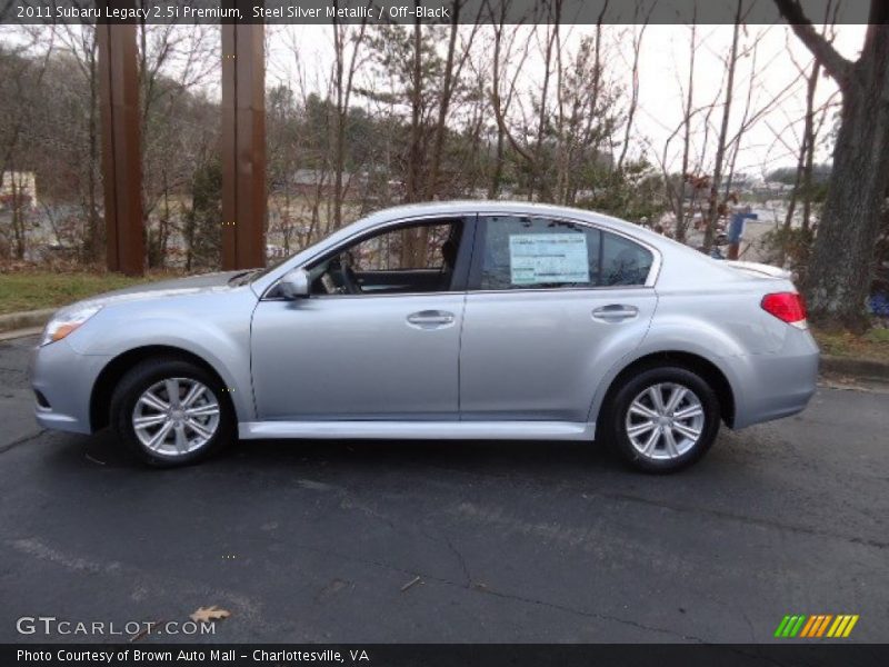  2011 Legacy 2.5i Premium Steel Silver Metallic