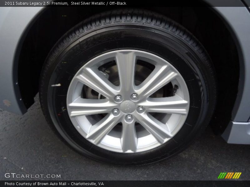  2011 Legacy 2.5i Premium Wheel
