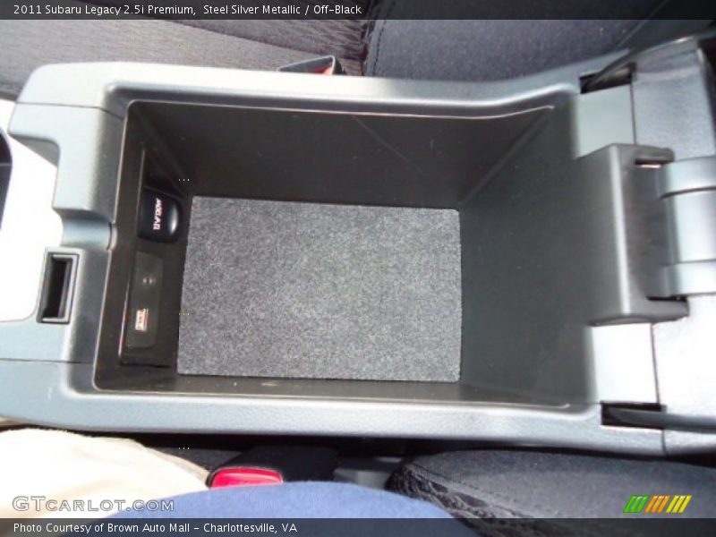 Steel Silver Metallic / Off-Black 2011 Subaru Legacy 2.5i Premium