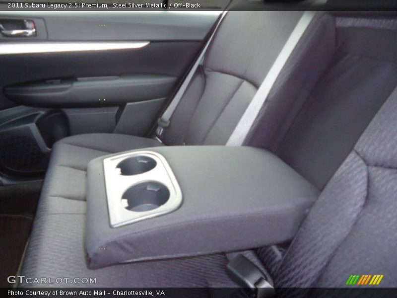 Steel Silver Metallic / Off-Black 2011 Subaru Legacy 2.5i Premium