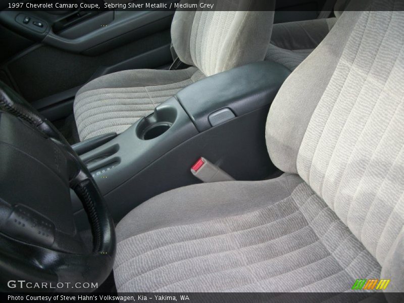 Sebring Silver Metallic / Medium Grey 1997 Chevrolet Camaro Coupe