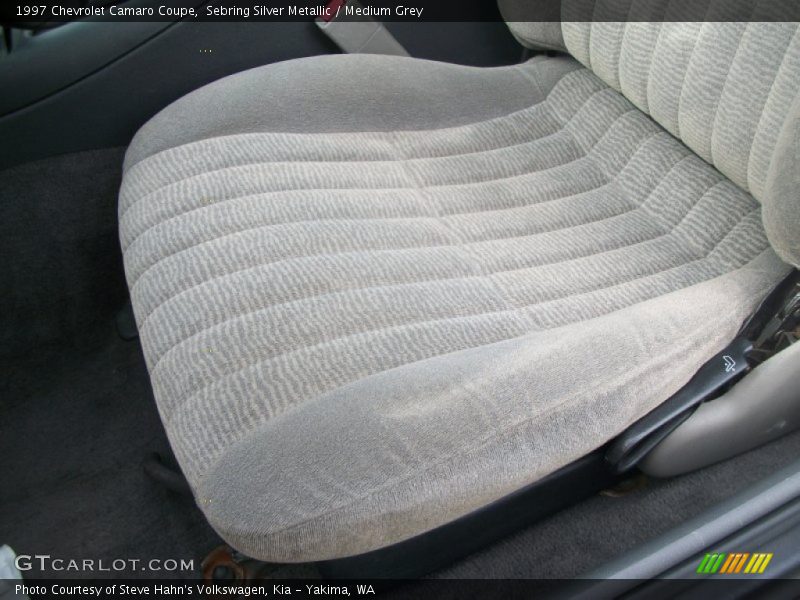 Sebring Silver Metallic / Medium Grey 1997 Chevrolet Camaro Coupe