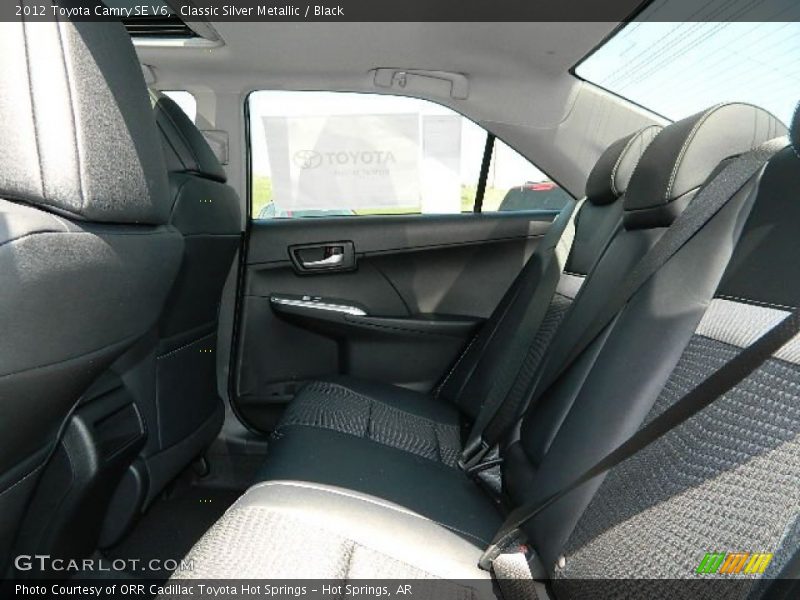Classic Silver Metallic / Black 2012 Toyota Camry SE V6