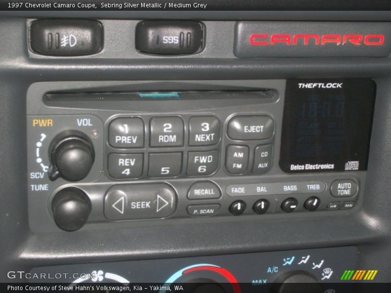 Audio System of 1997 Camaro Coupe