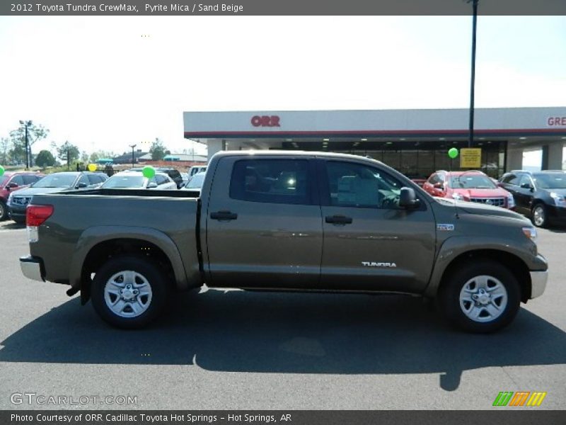 Pyrite Mica / Sand Beige 2012 Toyota Tundra CrewMax