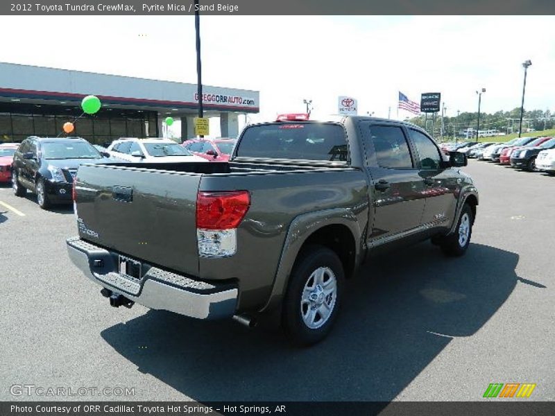 Pyrite Mica / Sand Beige 2012 Toyota Tundra CrewMax