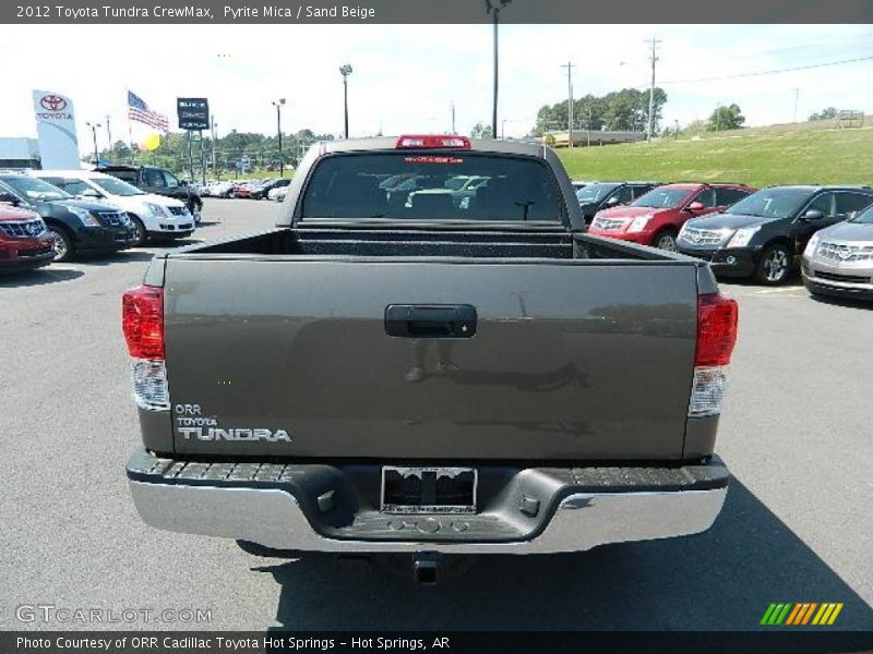 Pyrite Mica / Sand Beige 2012 Toyota Tundra CrewMax
