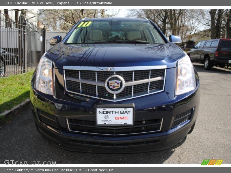 Imperial Blue / Shale/Brownstone 2010 Cadillac SRX 4 V6 AWD