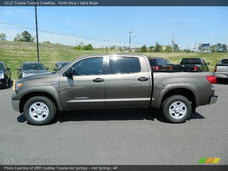 Pyrite Mica / Sand Beige 2012 Toyota Tundra CrewMax