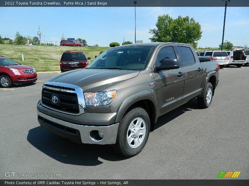 Pyrite Mica / Sand Beige 2012 Toyota Tundra CrewMax