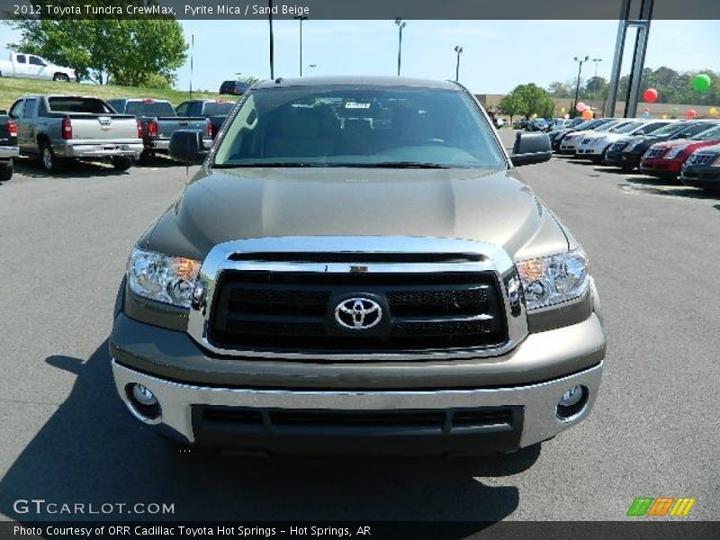 Pyrite Mica / Sand Beige 2012 Toyota Tundra CrewMax