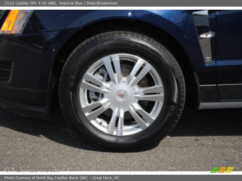 Imperial Blue / Shale/Brownstone 2010 Cadillac SRX 4 V6 AWD