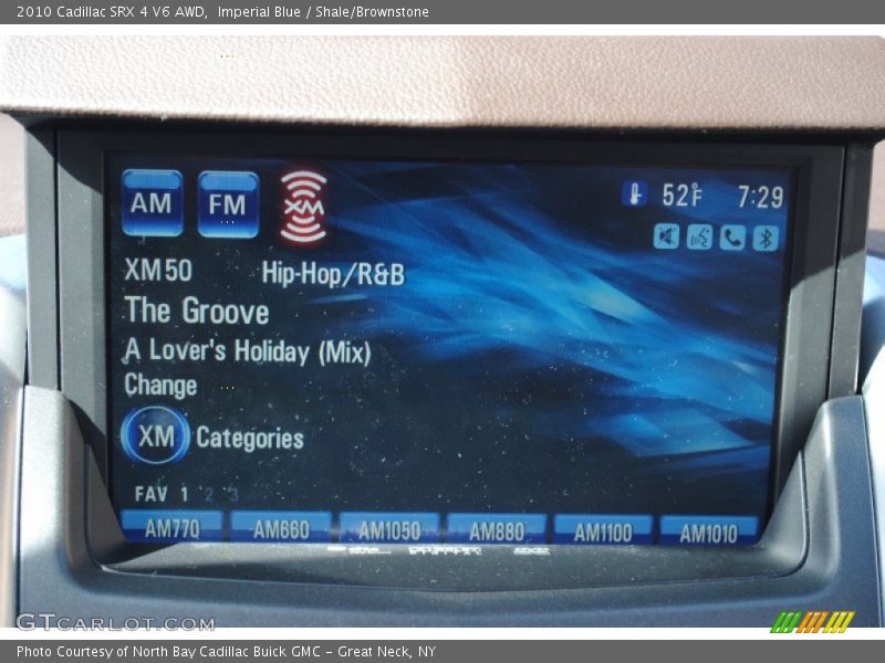 Imperial Blue / Shale/Brownstone 2010 Cadillac SRX 4 V6 AWD