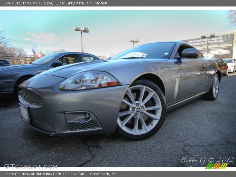 Lunar Grey Metallic / Charcoal 2007 Jaguar XK XKR Coupe