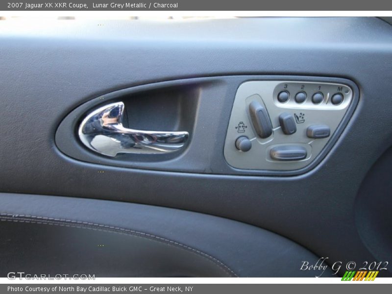 Lunar Grey Metallic / Charcoal 2007 Jaguar XK XKR Coupe