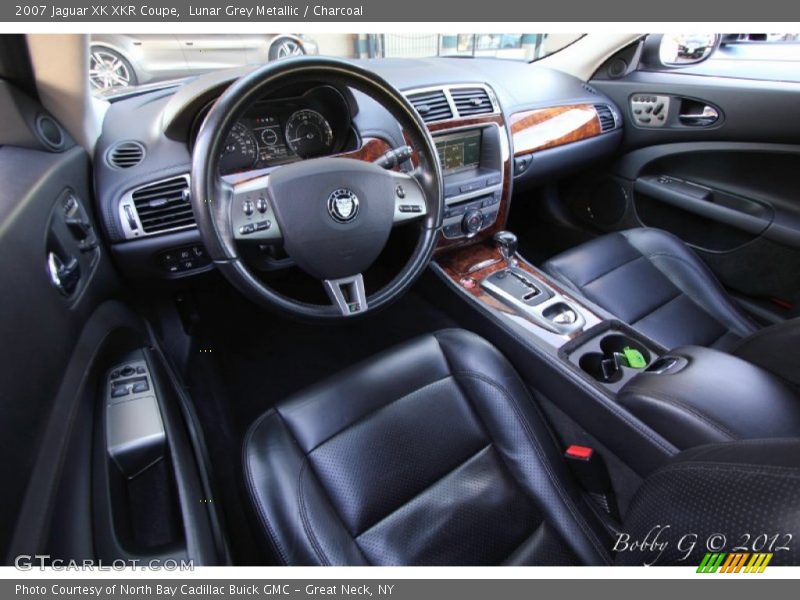 Lunar Grey Metallic / Charcoal 2007 Jaguar XK XKR Coupe