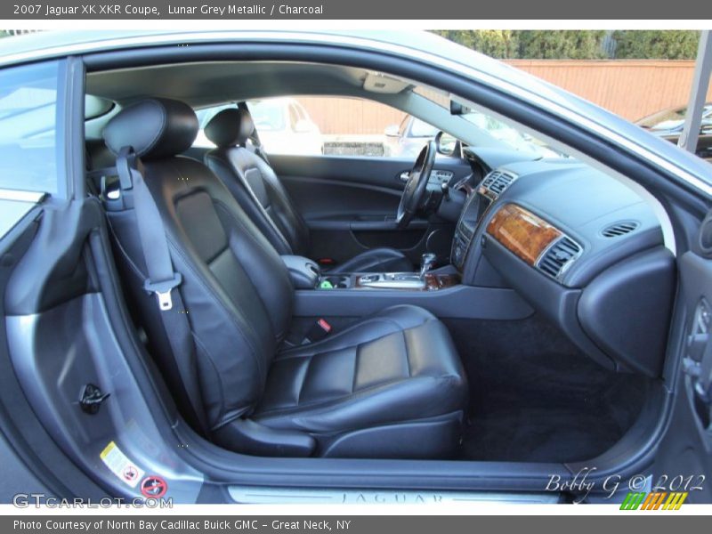 Lunar Grey Metallic / Charcoal 2007 Jaguar XK XKR Coupe