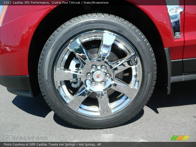 Crystal Red Tintcoat / Shale/Brownstone 2012 Cadillac SRX Performance